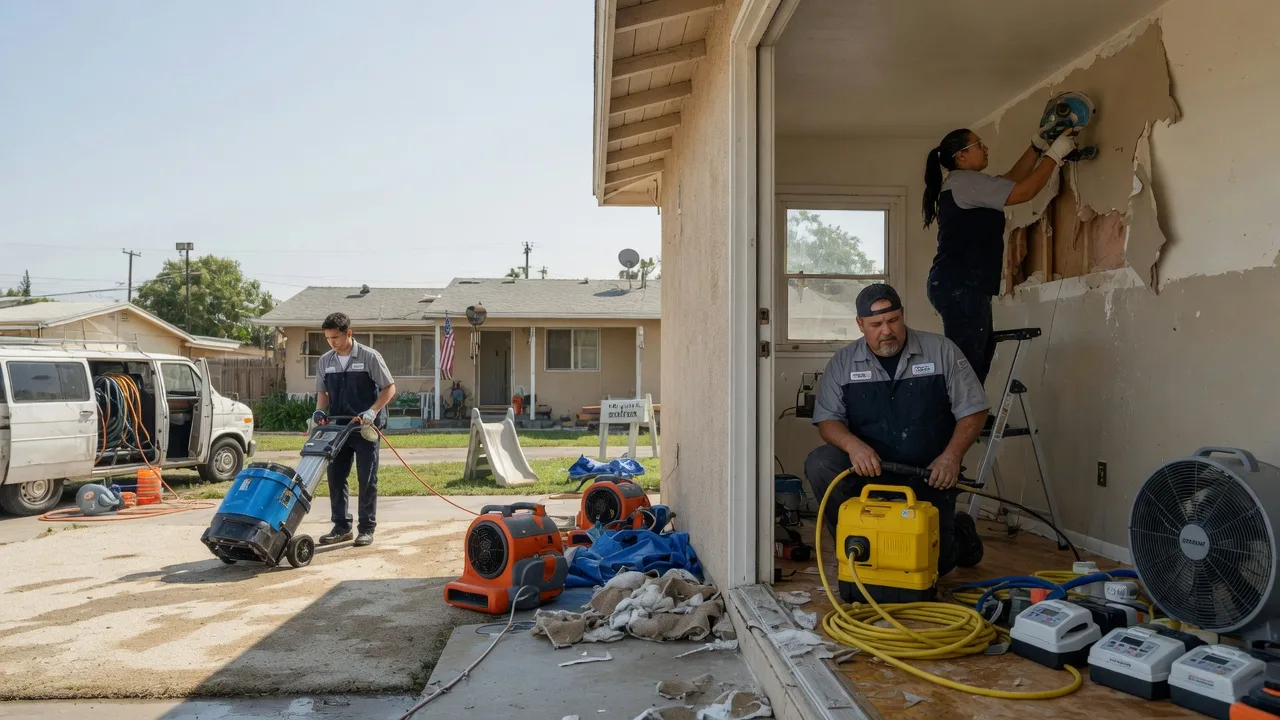 Water Damage Restoration in Wildomar, CA near me